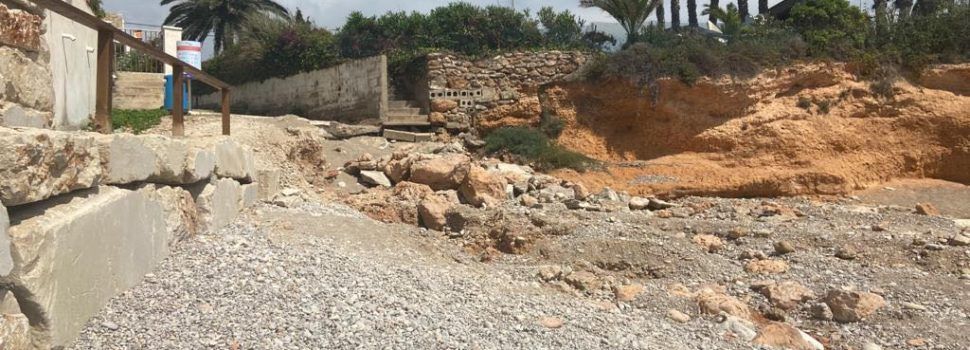 Denuncien l’estat de l’accés a platges de la zona Saldonar de Vinaròs