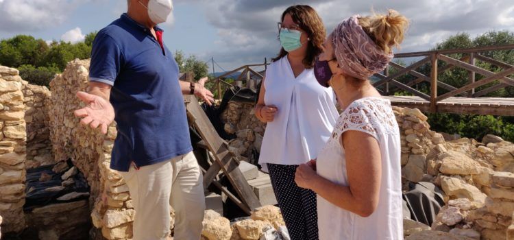 La Diputació de Castelló rescata i posa en valor com a recurs turístic el jaciment del Puig de la Misericòrdia de Vinaròs