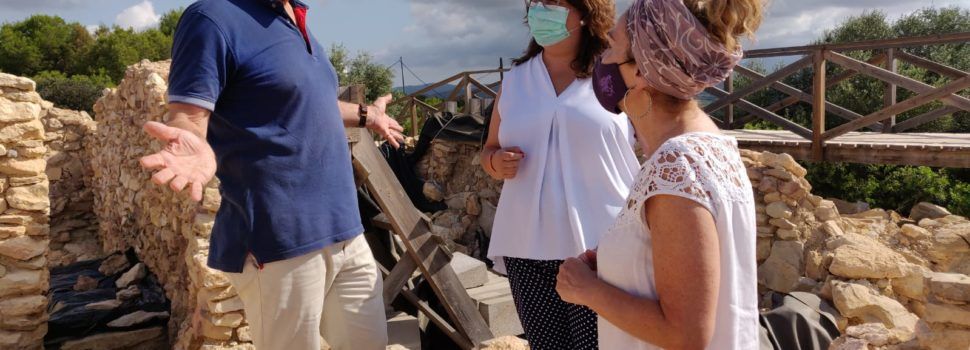 La Diputació de Castelló rescata i posa en valor com a recurs turístic el jaciment del Puig de la Misericòrdia de Vinaròs