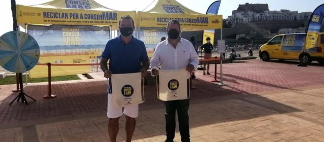 La campanya Reciclar per a ConserMar arriba a Peníscola