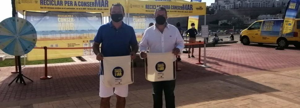 La campanya Reciclar per a ConserMar arriba a Peníscola