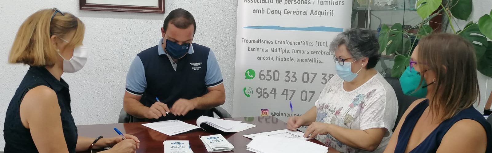 L’Ajuntament de Peníscola i Ateneu han renovat avui el seu conveni de col·laboració