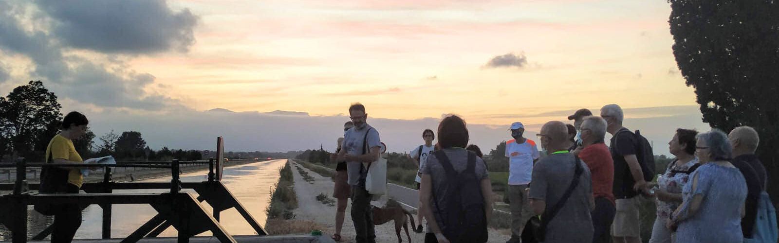 Fotos: Excursió pels espais de la Batalla de l’Ebre a Amposta