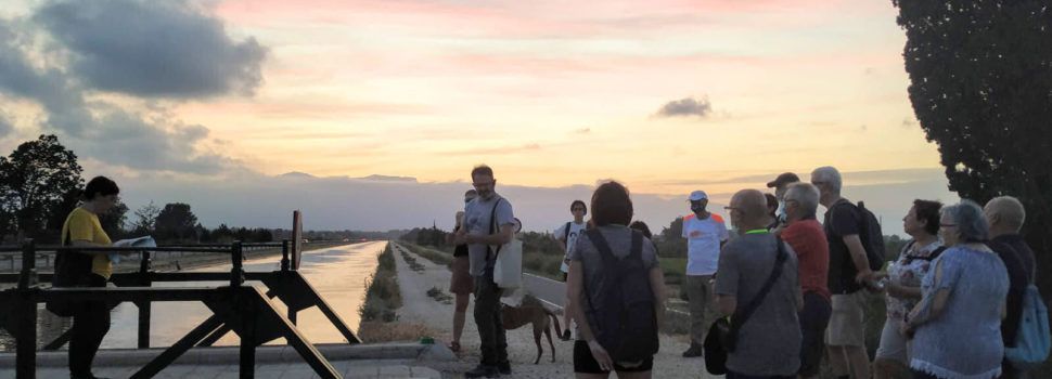 Fotos: Excursió pels espais de la Batalla de l’Ebre a Amposta