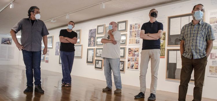 El dibuixant vinarossenc José Fonollosa exposa al Museu de Belles Arts de Castelló