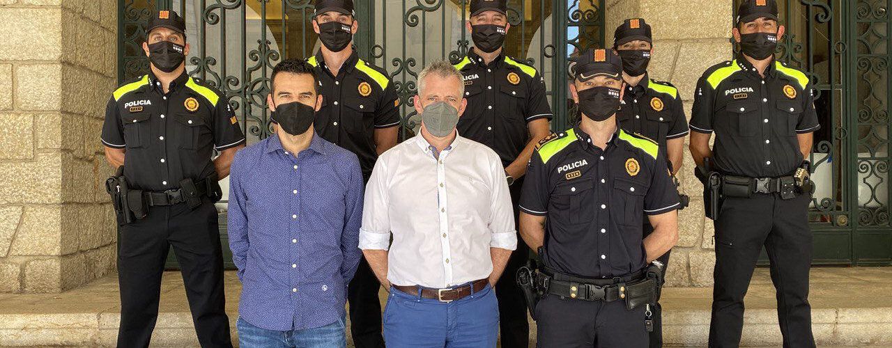 Cinc nous agents s’incorporen al cos de Policia Local d’Amposta
