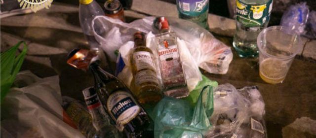 La Policia Local de Vinaròs tramita nou denuncies per “botellons”