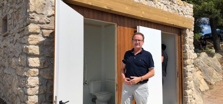 Finalitza la construcció dels nous serveis públics a l’ermita de Santa Llúcia