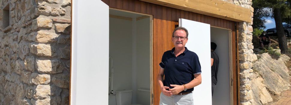 Finalitza la construcció dels nous serveis públics a l’ermita de Santa Llúcia