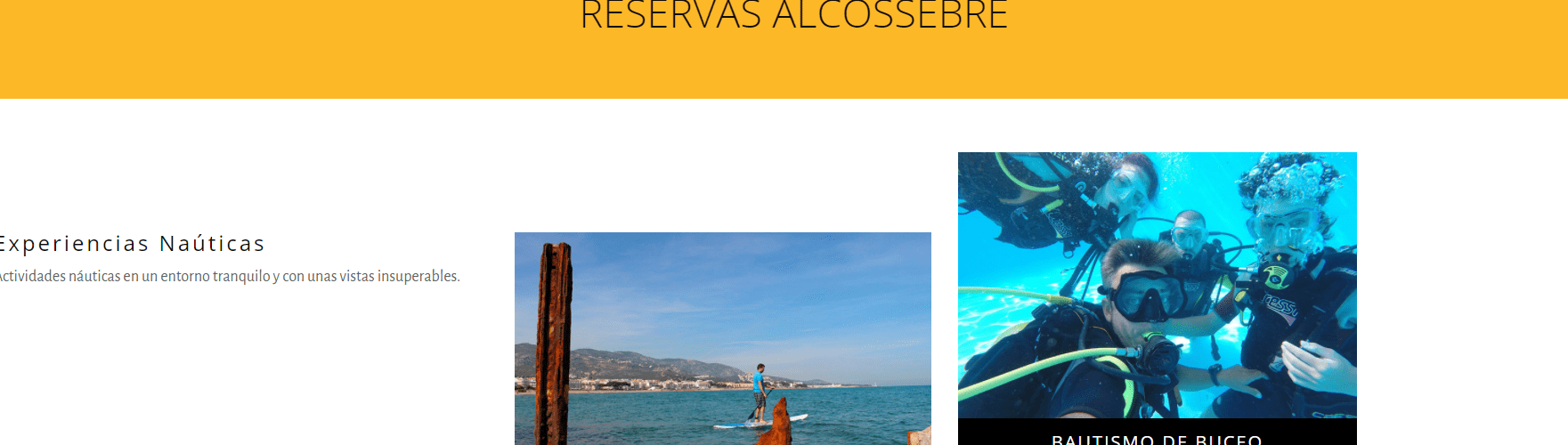 Alcalà-Alcossebre incorpora un motor de reserves per a allotjaments, restaurants i paquets turístics