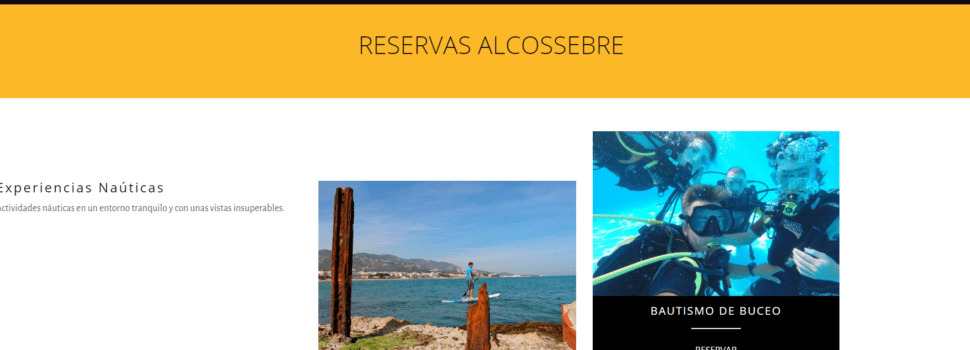 Alcalà-Alcossebre incorpora un motor de reserves per a allotjaments, restaurants i paquets turístics