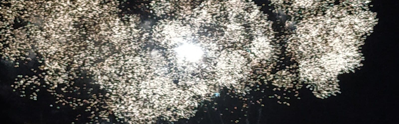 Fotos: focs artificials fi de Festa Major d’Amposta