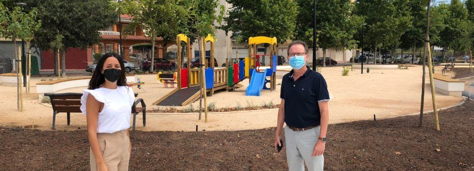 A punt de finalitzar la primera fase del nou parc i zona verda d’Alcalà de Xivert