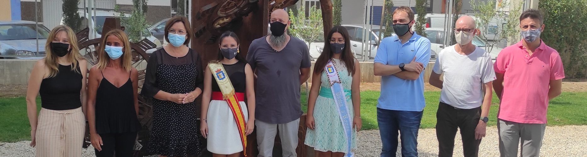 Garci inaugura escultura a Benicarló