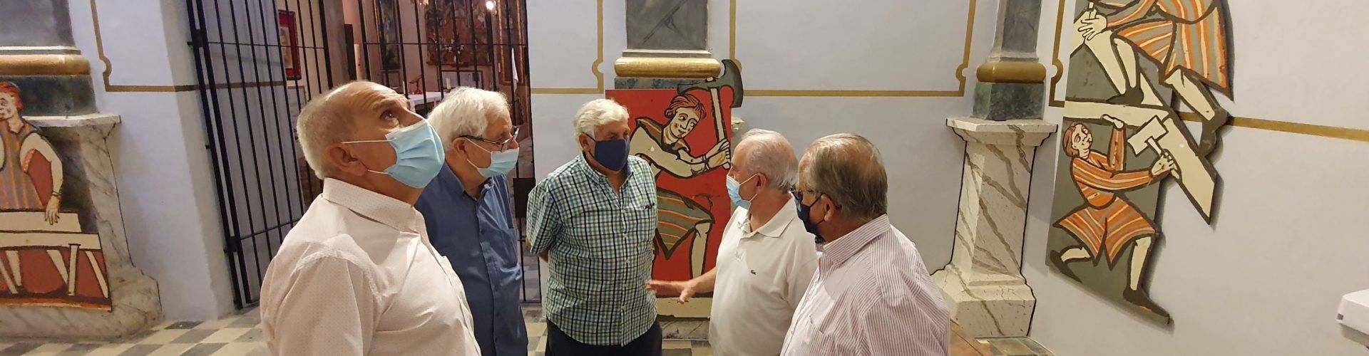 Amat Bellés pide completar la recuperación de las pinturas medievales de la iglesia de Vallibona