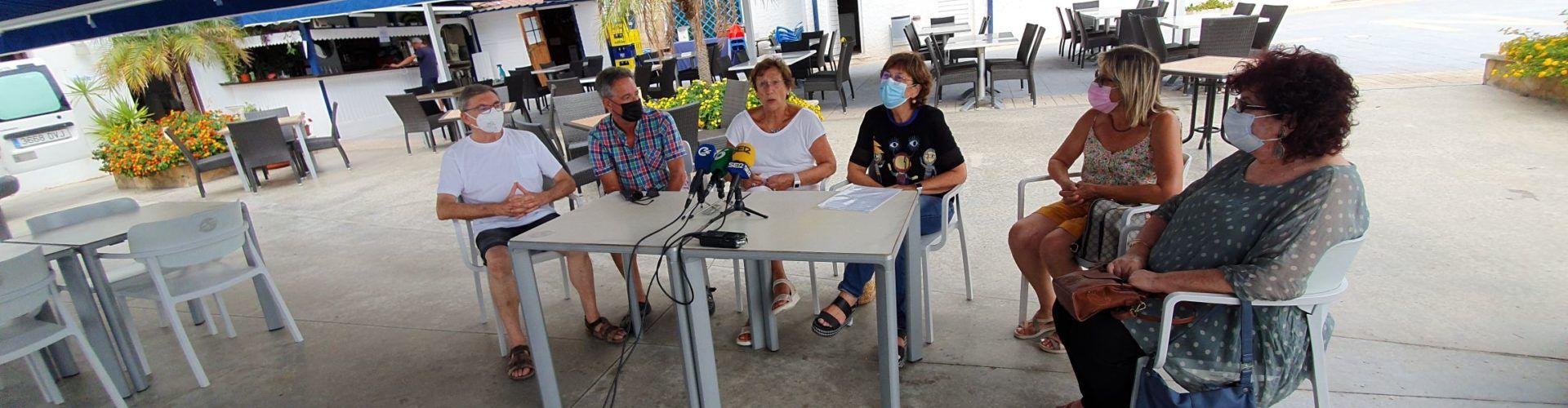 Vídeo: roda de premsa plataforma reobertura del JJ Cinema de Vinaròs
