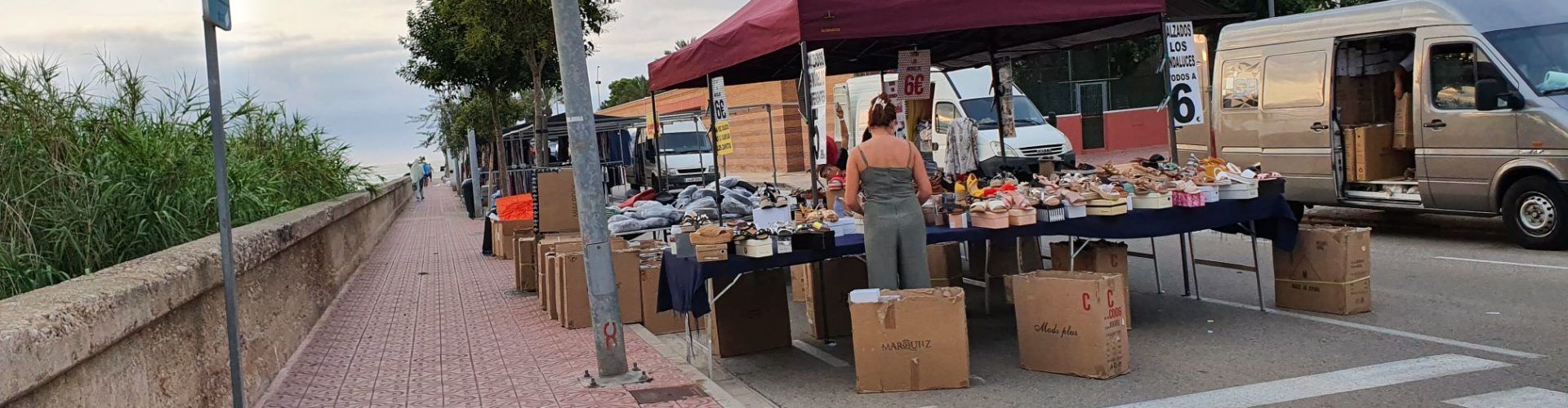 Fotos: mercadet del “dijous” a Vinaròs