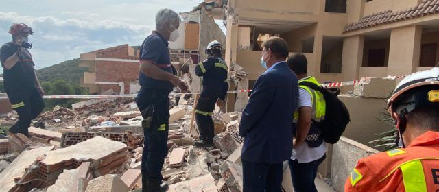 Puig anuncia que la Generalitat colaborará para aclarar las causas del derrumbe de Peñíscola