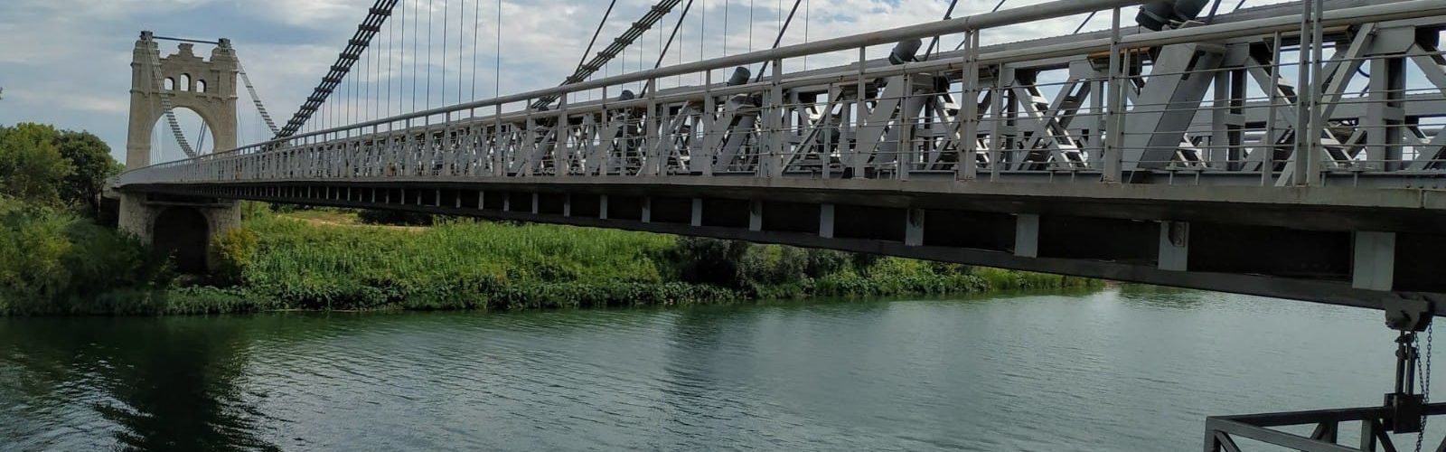Fotos: el pont penjant d’Amposta