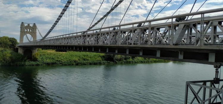 Fotos: el pont penjant d’Amposta