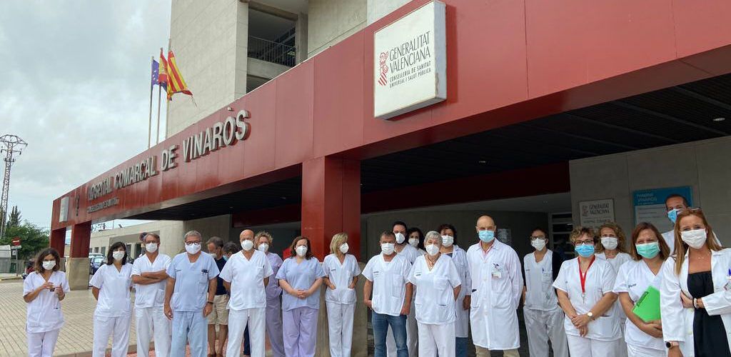El Departament de Salut de Vinaròs apoya al personal de la UCI de La Plana