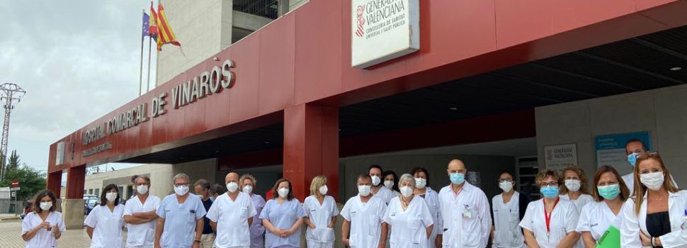 El Departament de Salut de Vinaròs apoya al personal de la UCI de La Plana