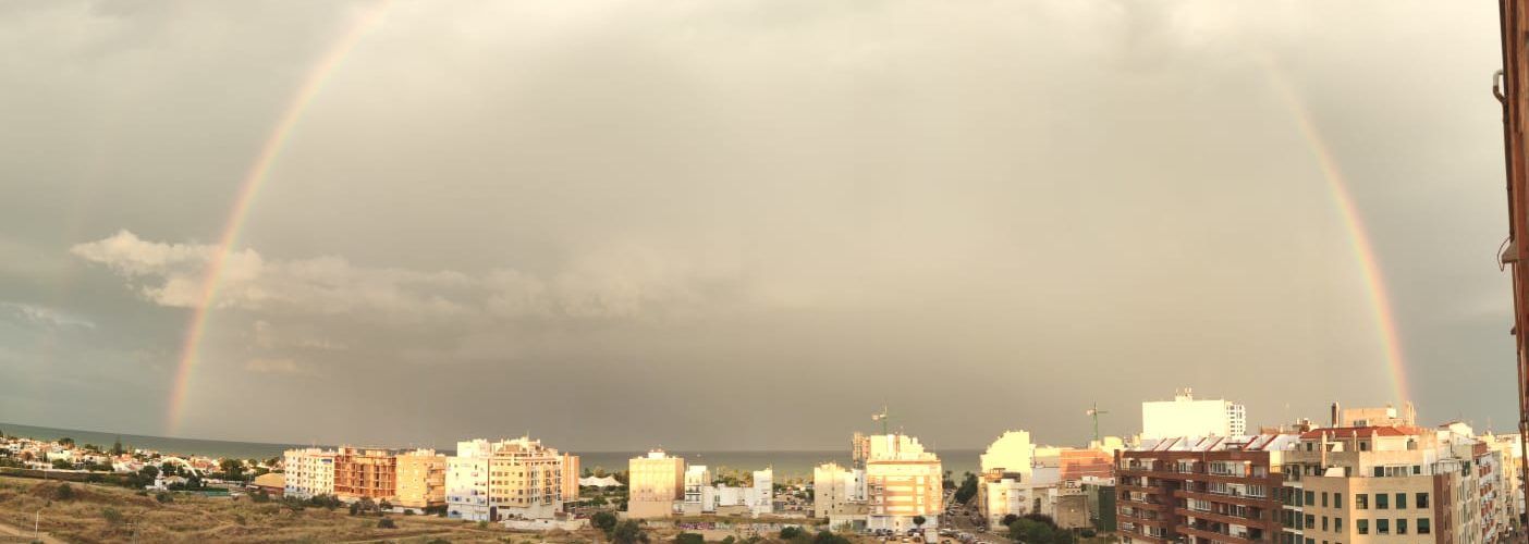 Després de la tempesta, l’arc de Sant Martí