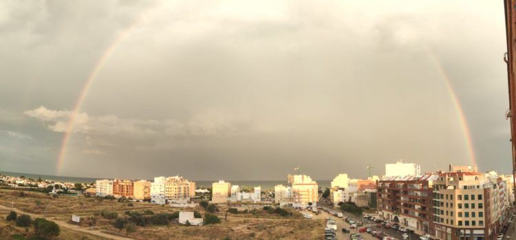 Després de la tempesta, l’arc de Sant Martí