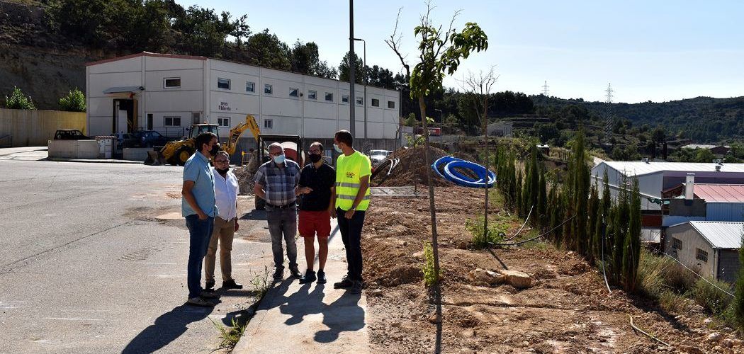 Inicien els treballs de la xarxa de gas del polígon industrial de Morella