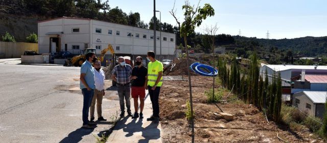 Inicien els treballs de la xarxa de gas del polígon industrial de Morella