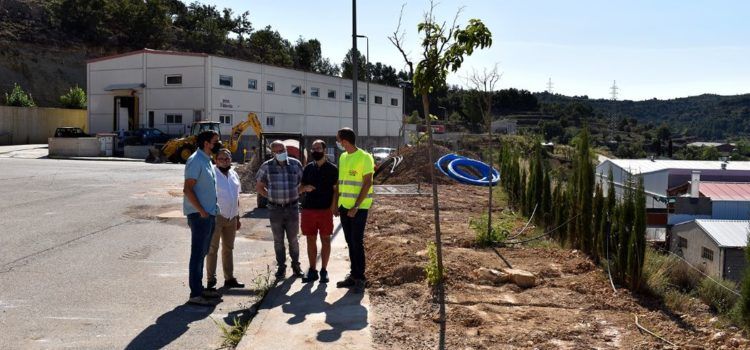 Inicien els treballs de la xarxa de gas del polígon industrial de Morella