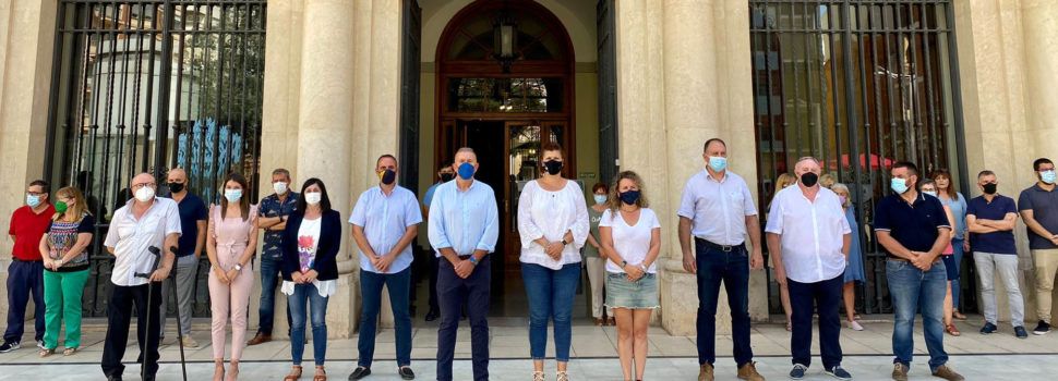La Diputació de Castelló guarda un minut de silenci en record de les víctimes de l’enfonsament de Peníscola