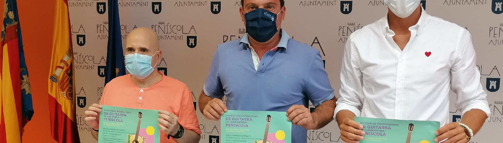 La XIX Edición del Festival Internacional de Guitarra de Hondarribia-Peñíscola, desde mañana hasta el 29 de agosto