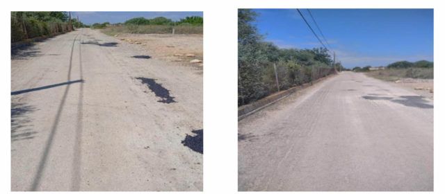 VOX critica los “parches” puestos en los accesos de la Zona Sur de Vinaròs a la N-340
