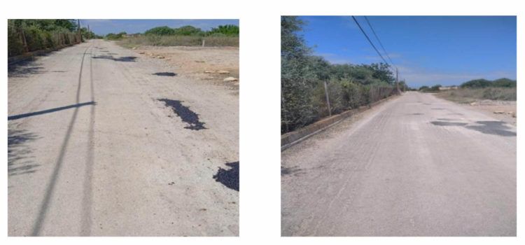 VOX critica los “parches” puestos en los accesos de la Zona Sur de Vinaròs a la N-340