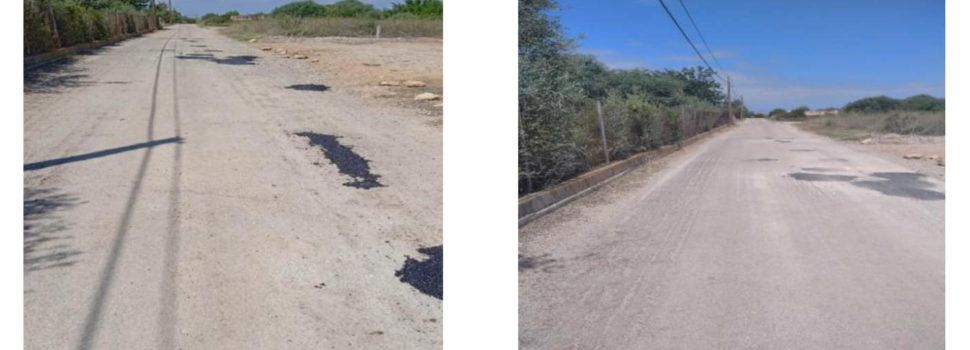 VOX critica los “parches” puestos en los accesos de la Zona Sur de Vinaròs a la N-340