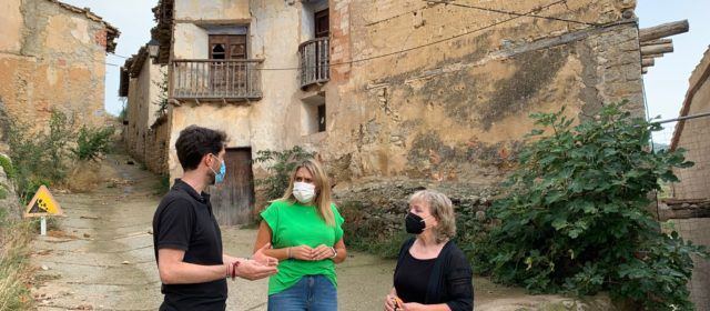 Veïns d’Ortells reivindiquen solucions al risc d’enderrocament de vivendes