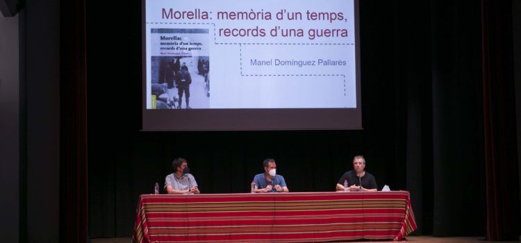 Manel Domínguez presenta el llibre “Morella: memòria d’un temps, records d’una guerra”