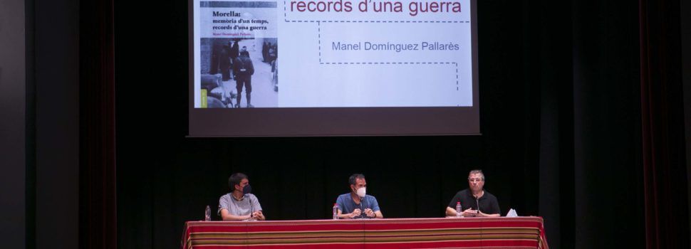 Manel Domínguez presenta el llibre “Morella: memòria d’un temps, records d’una guerra”