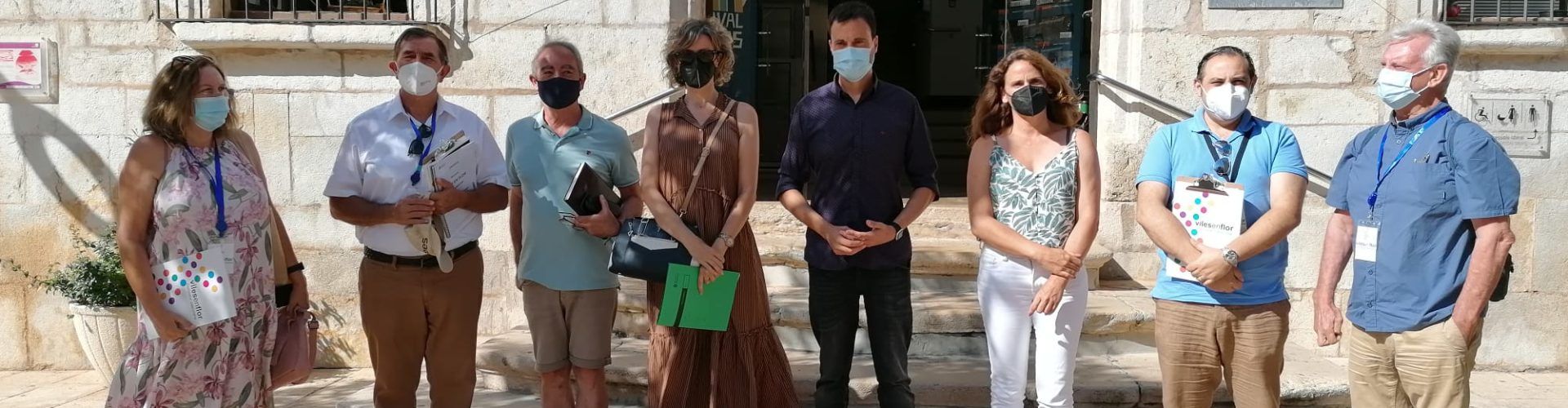 Vinaròs rep el jurat de Viles en Flor