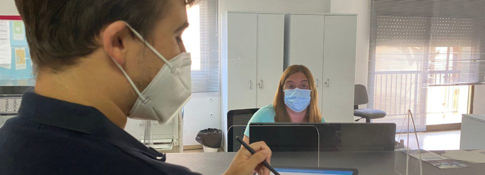 L’Ajuntament de Càlig implanta el sistema de signatura biomètrica en el Registre Municipal