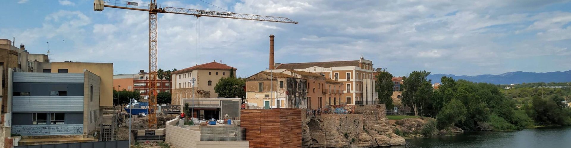 Fotos: La ‘reconstrucció’ del castell d’Amposta