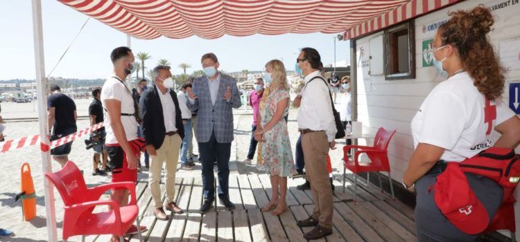 Ximo Puig anuncia el uso de drones para frenar ahogamientos en playas de 10 municipios, uno de ellos Peñíscola