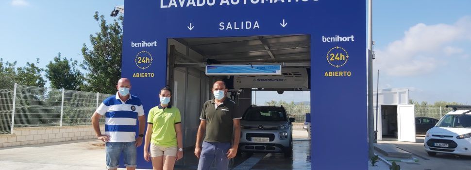 Benihort estrena el primer lavadero Laserwash sin contacto de España