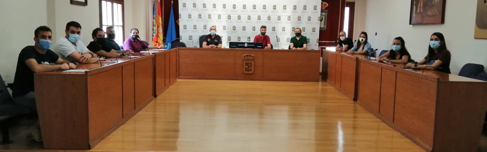 Policia Local i penyes concreten els plans de contingència per a les activitats de les festes benicarlandes