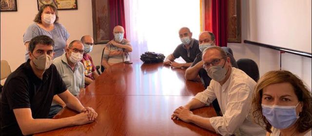 Blanch (PSPV-PSOE) dialoga amb càrrecs socialistes dels Ports sobre les polítiques actives d’ocupació a l’interior