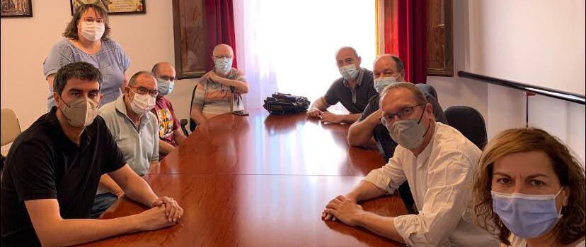 Blanch (PSPV-PSOE) dialoga amb càrrecs socialistes dels Ports sobre les polítiques actives d’ocupació a l’interior