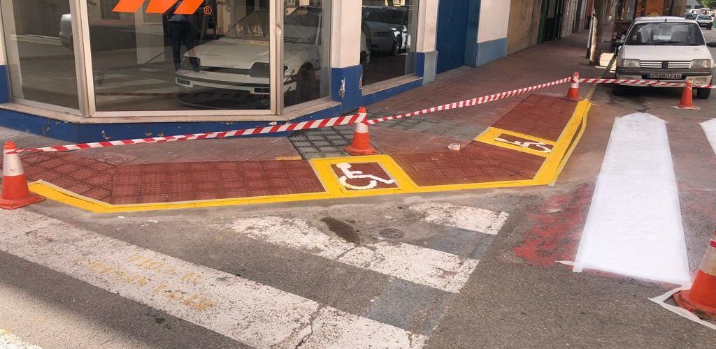 L’Ajuntament d’Alcalà-Alcossebre realitza obres de millora d’accessibilitat en els dos nuclis urbans