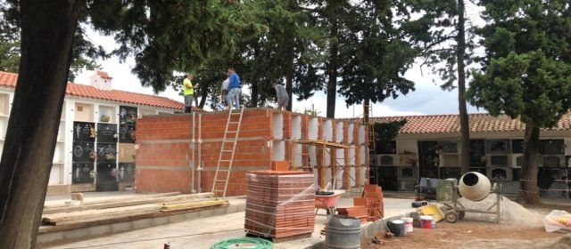 L’Ajuntament d’Alcalà-Alcossebre amplia el cementeri municipal amb 56 nous nínxols