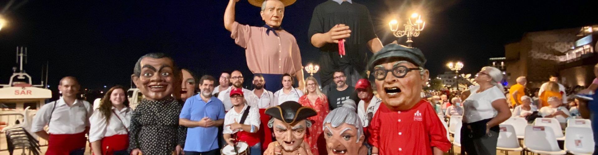 Vídeos i fotos: Els nanos i gegants de Vinaròs s’acomiaden de l’Alguer